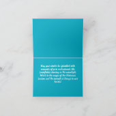 Design moderne de carte de voeux pour Noël sur un  (Intérieur)