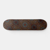 Design moderne Dot Art Mandala Motif Skateboard (Horz)