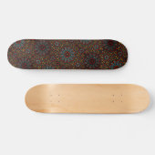 Design moderne Dot Art Mandala Motif Skateboard (Horz)