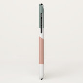 Design moderne du milieu du siècle iPhone X Coque (Dos/Gauche)