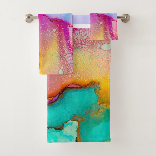 Design moderne en marbre Abstrait (En situation)