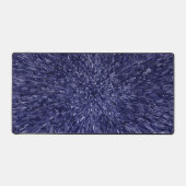 Design moderne et chic en bleu foncé, effet paille (Recto)