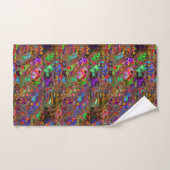 Design moderne et coloré (Serviette à main)