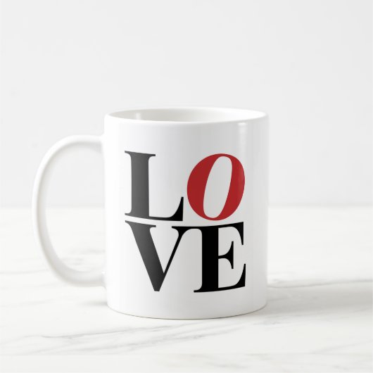Design moderne La Mug Amour (Gauche)