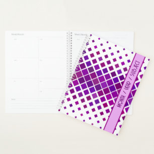 Design moderne moderne violet moderne Planificateu