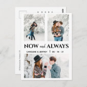 design moderne multi photo enregistrer la carte po (Devant / Derrière)