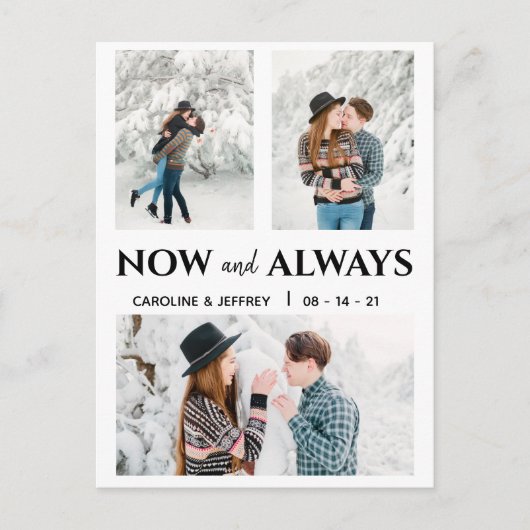 design moderne multi photo enregistrer la carte po (Devant)