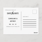 design moderne multi photo enregistrer la carte po (Dos)