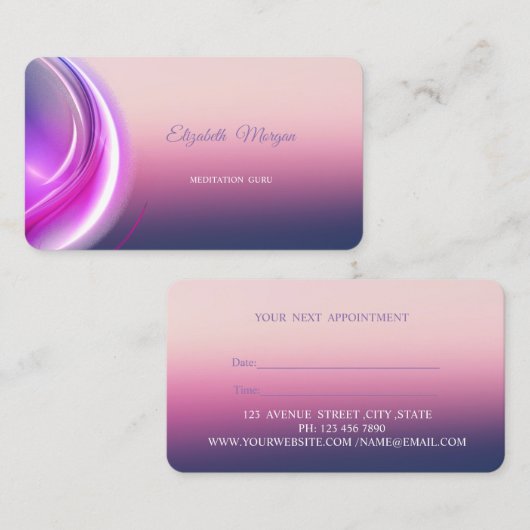 Design moderne, Rendez-vous professionnel (Devant / Derrière)