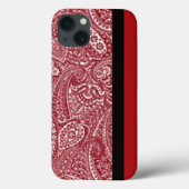 Design moderne Rouge Mini coque ipad (Verso)