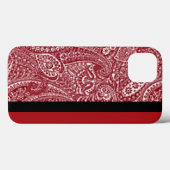 Design moderne Rouge Mini coque ipad (Verso (horizontal))