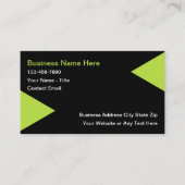 Design moderne tendance Carte de visite audacieux (Devant)