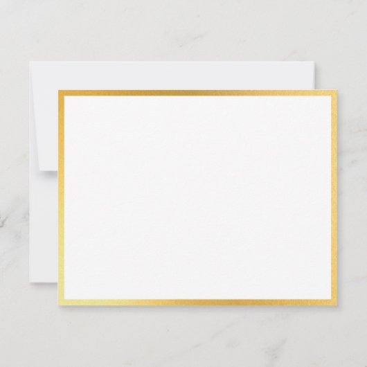 Design moderne tendance Elégant Modèle blanc or (Dos)