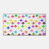 Design Motif couleur blanc Fleur de lis (Recto)