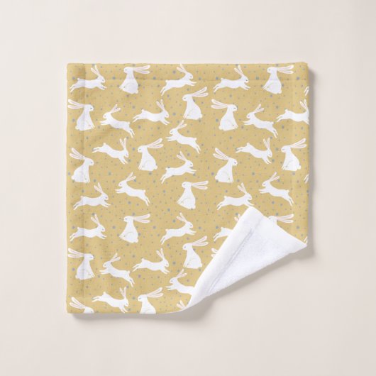 Design Motif de lapin mignon (Gant de toilette)