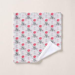 Design Motif de l'étalage de fleurs de rose rouge