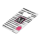 Design motif rayé Cactus rose (Devant Angle)