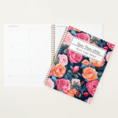 Design Motif Rose rouge rose orange (Devant avec enveloppe)