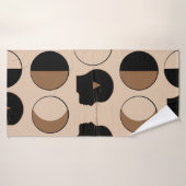 Design Motif sans joint céleste avec énergie humai (Serviette de bain)