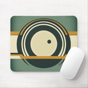 Design Mousepad - Retro 70s Muismat