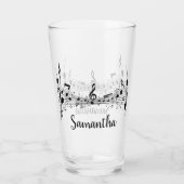 Design musical Verre à boire (Dos)