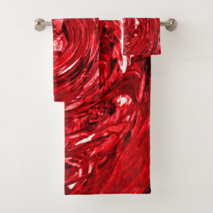 Design noir blanc rouge
