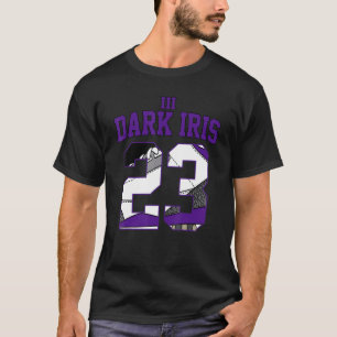 Design Number 23 Dripping Shoes Paars Dark Iris 3 T-shirt