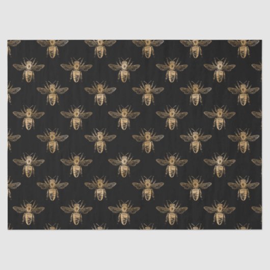 Design One van de honingbijenreeks Tissuepapier (Voorkant)