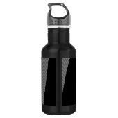 Design Op Noir Et Blanc, Bouteille D'Eau (Dos)