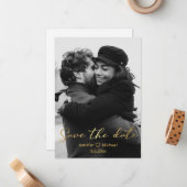 design or script photo enregistrer la carte date (Devant/Arrière en situation)