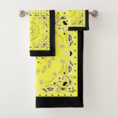 Design oriental jaune (En situation)