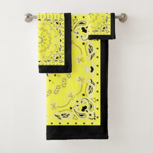 Design oriental jaune