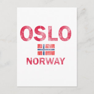Design Oslo Noorwegen Briefkaart