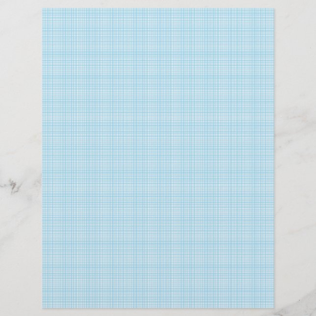 Design papier scanné en tissu bleu (Devant)