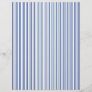 Design papier scrapbook à bandes bleues