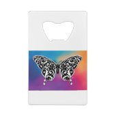 Design papillon avec couleurs coucher de soleil (Dos)