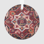 Design persian rouge et bleu (dos)