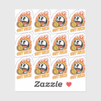 design personnalisé autocollant