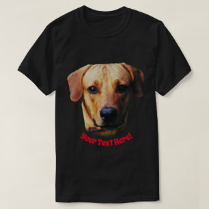 Design personnalisé T-shirt noir personnalisé