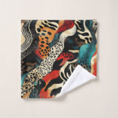 Design Poster de animal élégant (Gant de toilette)