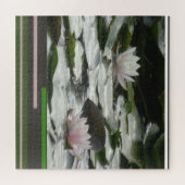 Design Puzzle : Belles nénuphars roses (Horizontal)