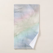 Design Rainbow Pastel Floral Mandala (Serviette à main)