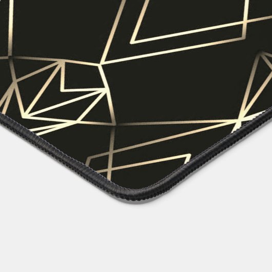 Design rétro classique en noir et or (Coin)