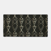 Design rétro classique en noir et or (Recto)