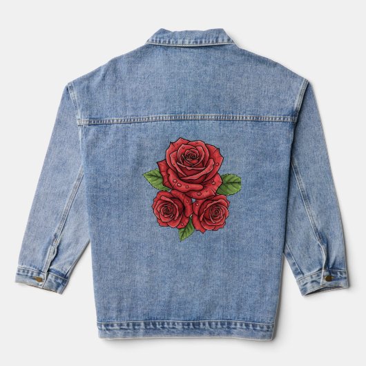 Design Rose élégant (Verso)