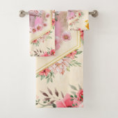 Design Rose Floral, Dame Du Printemps (En situation)