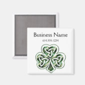 Design Shamrock celtique 2 Magnet 2 (Recto/Verso)