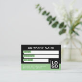 Design simple, Cartes de Visiteur (Debout devant)