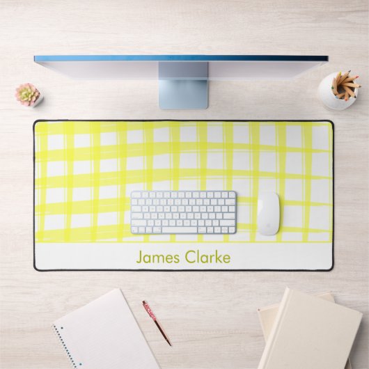 Design simple de latte jaune moderne (Bureau 1)