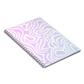 Design simple et élégant Carnet spiral abstrait (Côté Droit)